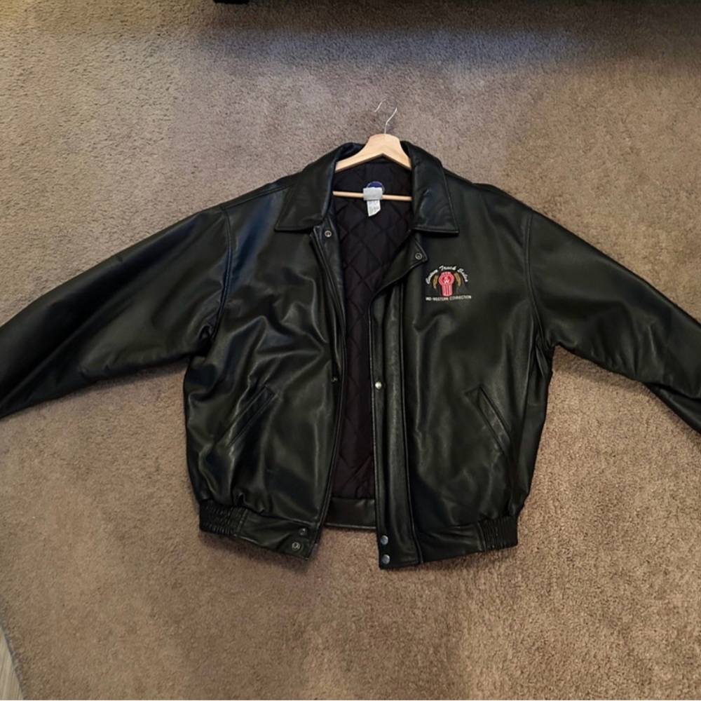 Lined LEATHER JACKET